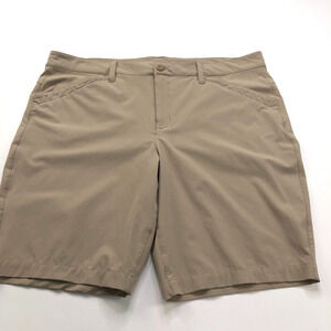 Eddie Bauer 18 (Fit 38 In) Trek Trail Hiking Outdoor 9" Shorts Beige